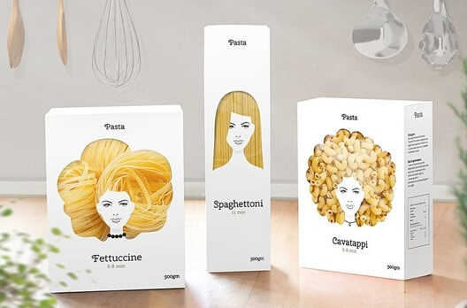 杭州包裝設計&mdash;&mdash;風情萬種的意大利面包裝設計