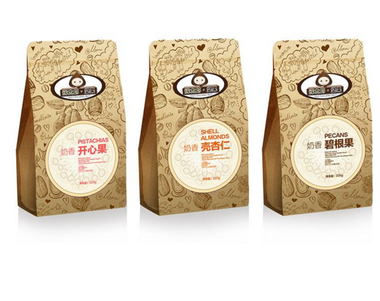 干果包裝設計種類,是不是簡單點的干果包裝設計更受歡迎?
