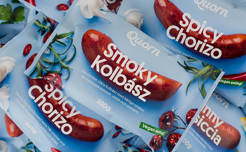 素食食材品牌包裝設計，餐飲食品材料包裝設計，全新食品品牌設計，杭州包裝設計公司