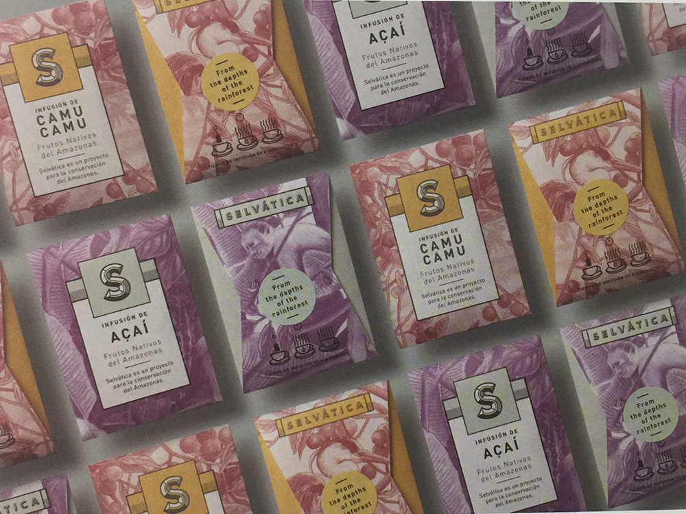 果茶飲品包裝設(shè)計,使果茶茶包的包裝看起來更加獨特、更具異域風情