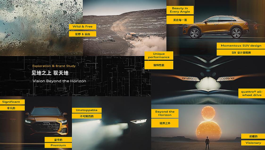 創意奧迪Audi Q7全球GPS定位系統廣告 如何做的？