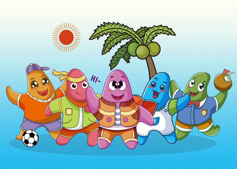 這個學校IP的設計,我要給滿分!