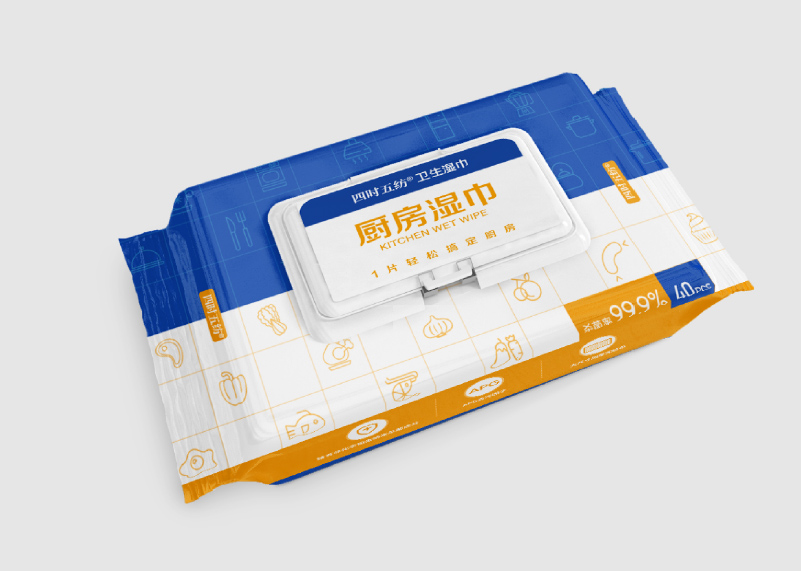 簽約青島國恩四時五紡柔性科技有限公司濕紙巾包裝設計！