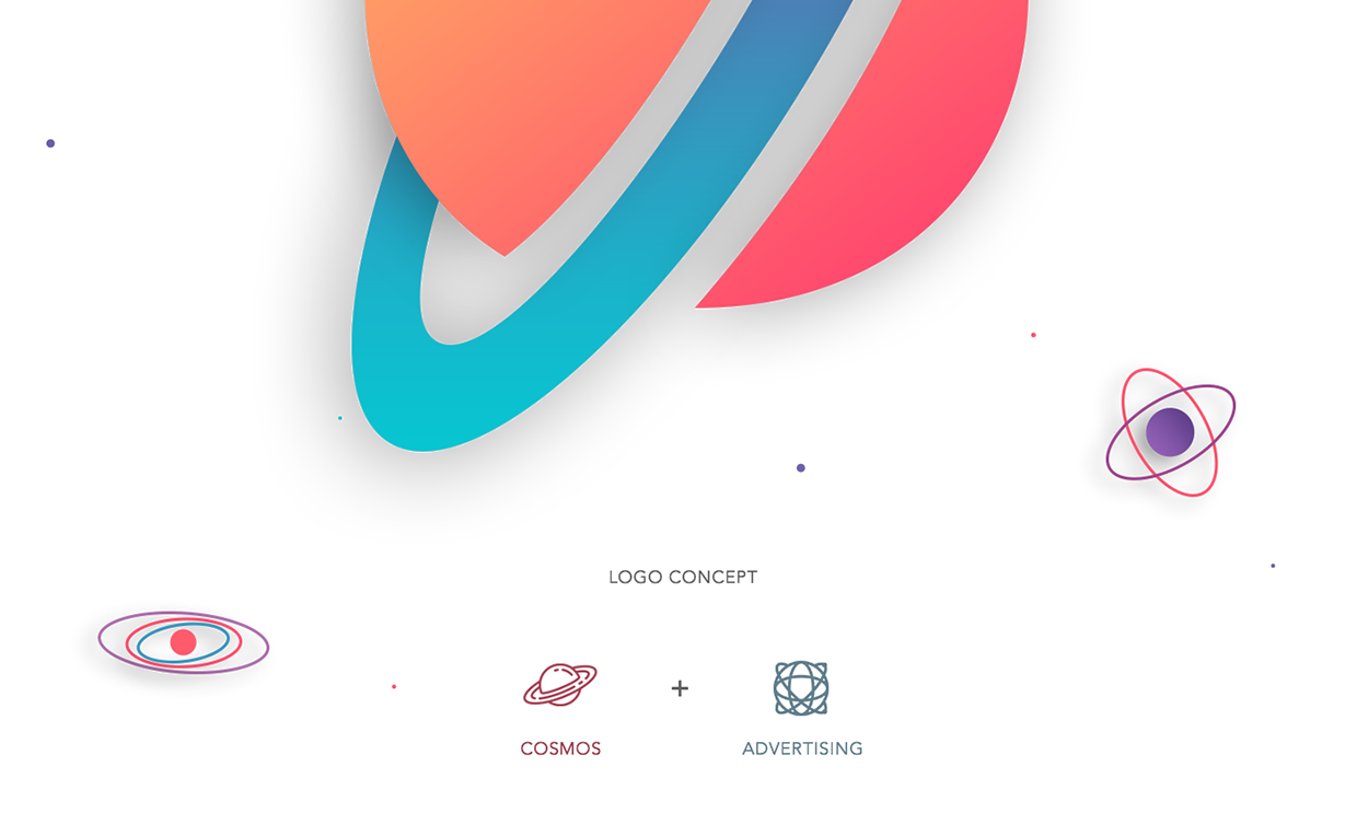 阿聯酋cosmos廣告公司創意VI設計