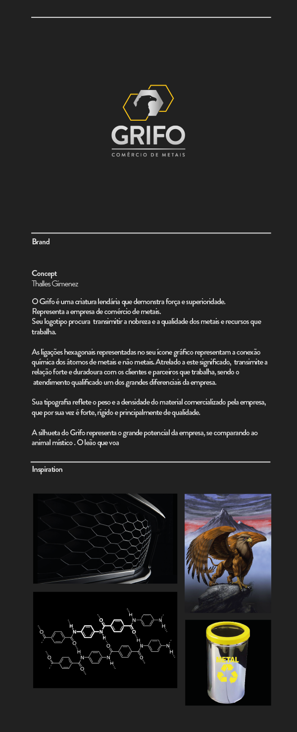 巴西Grifo鋼材公司VI設(shè)計(jì)