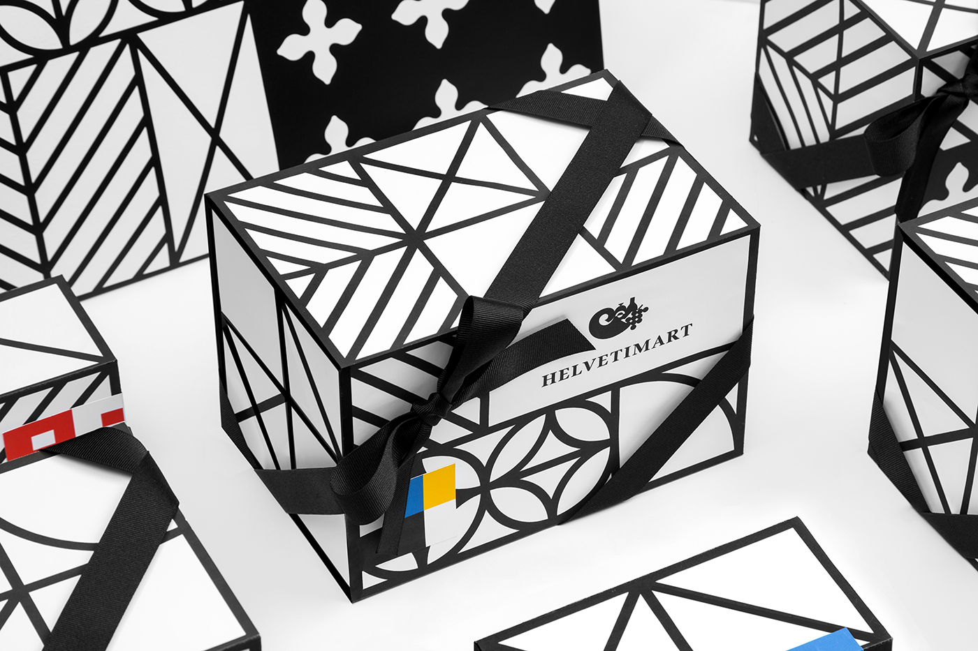 易于區(qū)分食品品類的綜合市場品牌標(biāo)識包裝設(shè)計