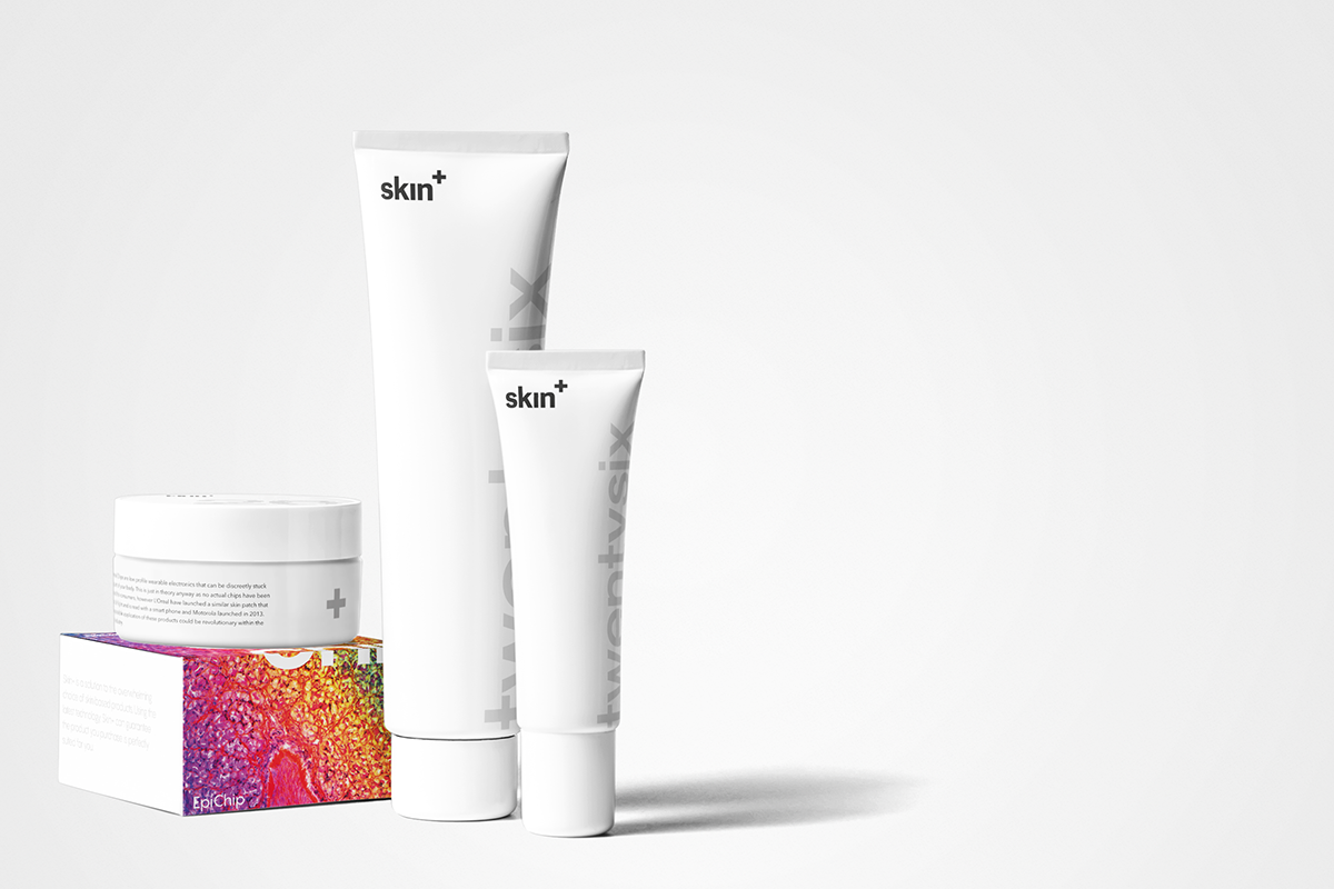不一樣的 “皮膚+ ” ，化妝品護膚品牌包裝設計