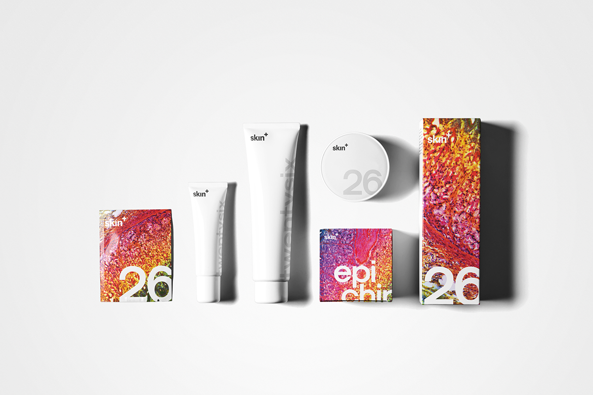 不一樣的 “皮膚+ ” ，化妝品護膚品牌包裝設計