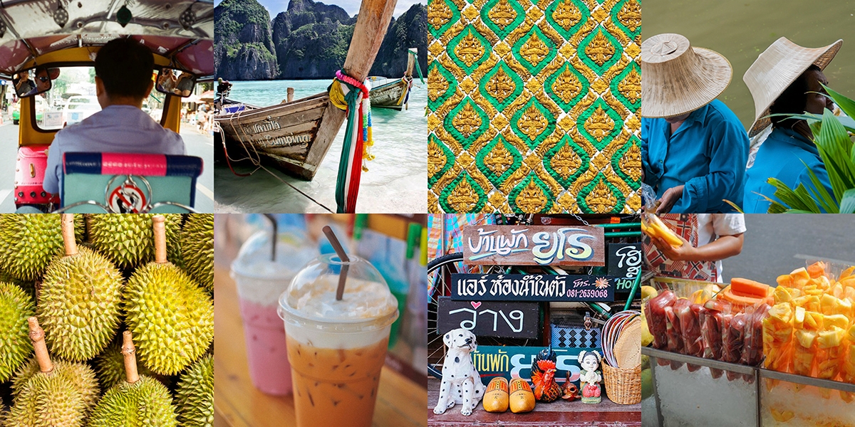 泰國快餐店的品牌設計,標志設計和包裝設計