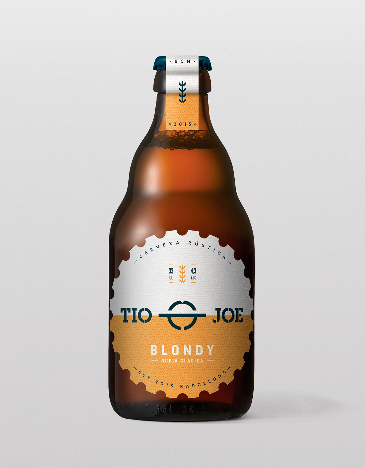 鄉村特色飲料啤酒包裝設計