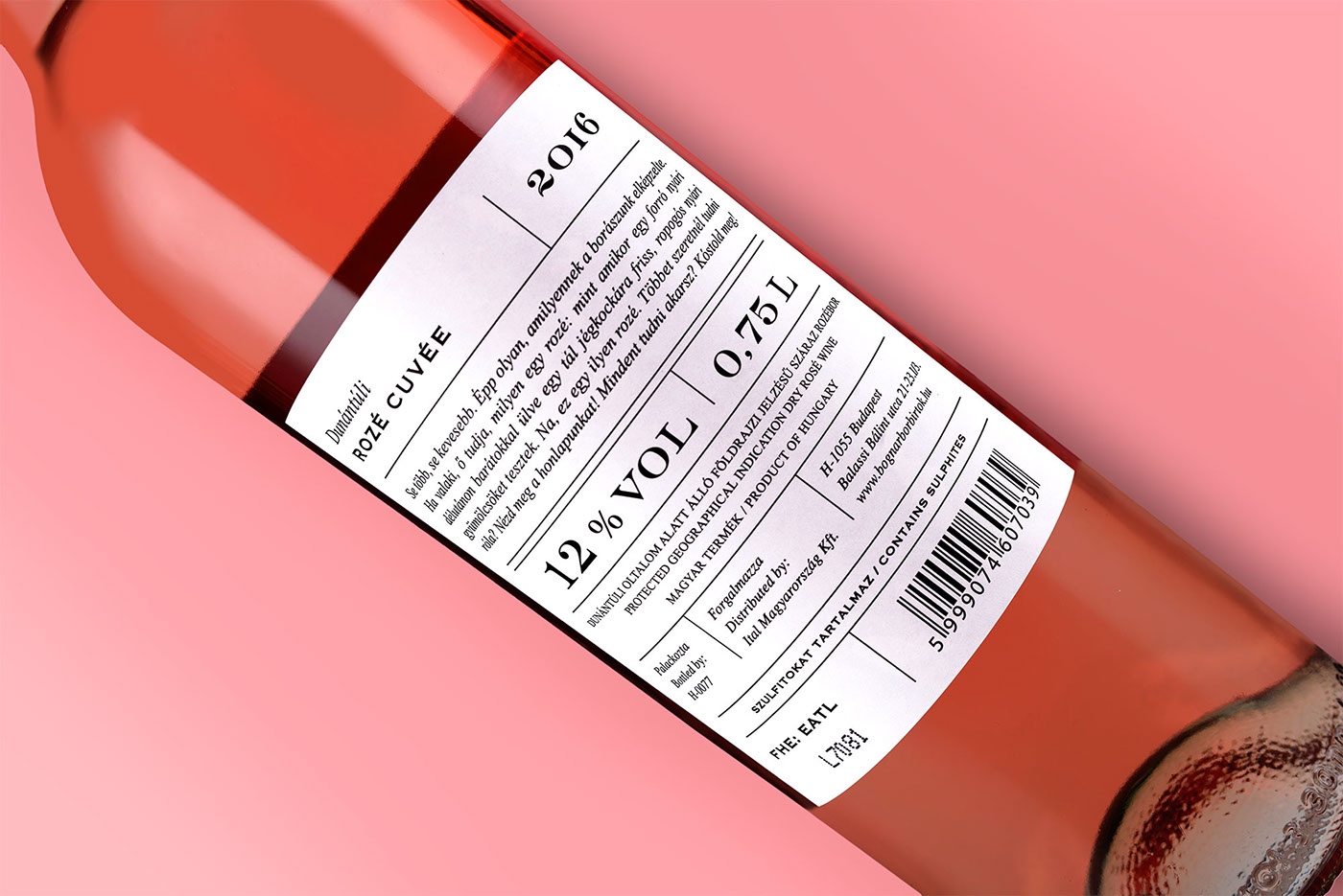 Bognar家族的年輕葡萄酒包裝設計，我們只需要更年輕