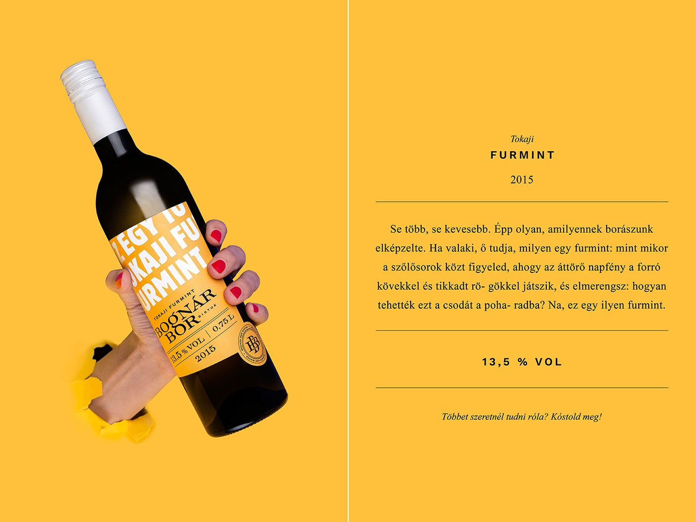 Bognar家族的年輕葡萄酒包裝設計，我們只需要更年輕