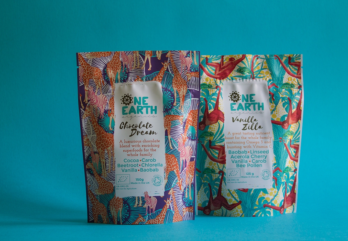 有機(jī)超級食品品牌包裝設(shè)計