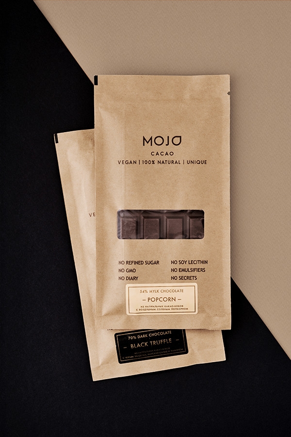 給予你力量與創新的巧克力食品包裝設計