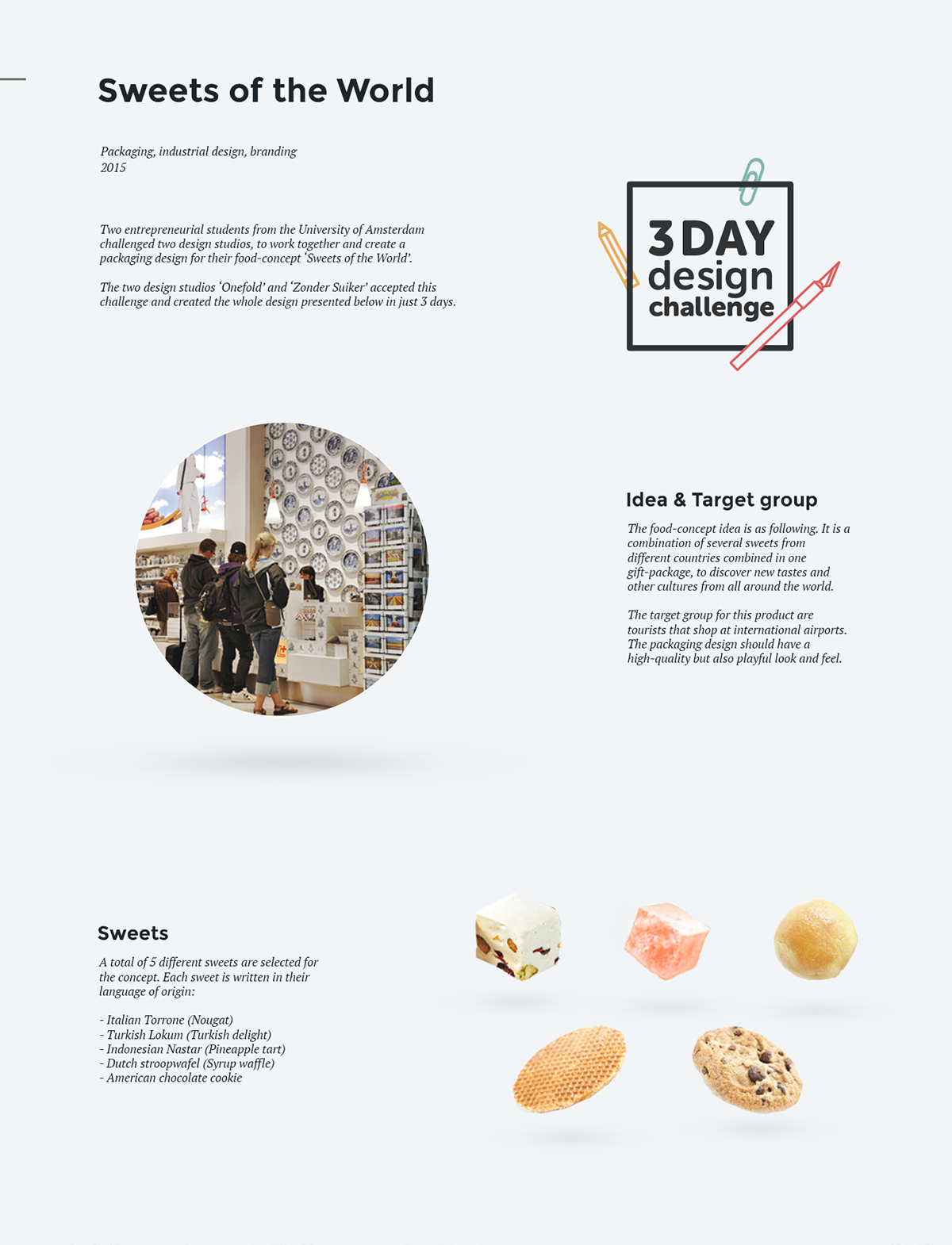 “Sweet of the World”，全球糖果食品包裝設計