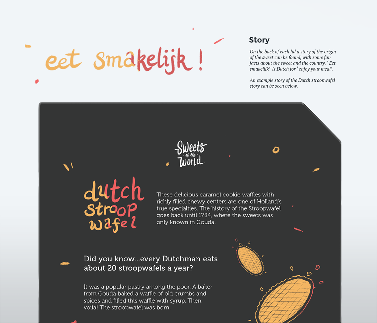 “Sweet of the World”，全球糖果食品包裝設計