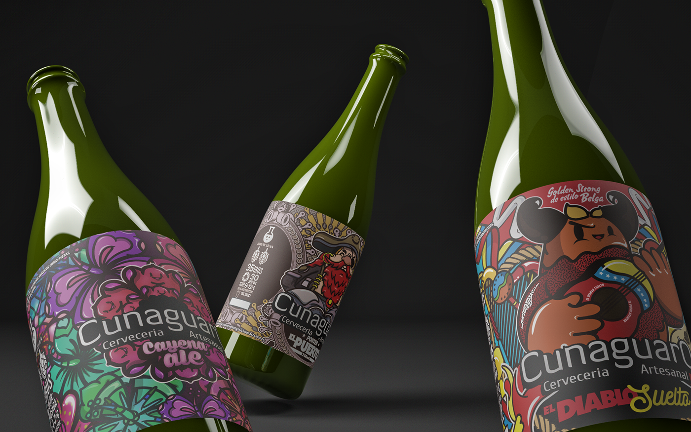 神秘主義，追求味覺, 靈魂和心的快感的啤酒包裝設計