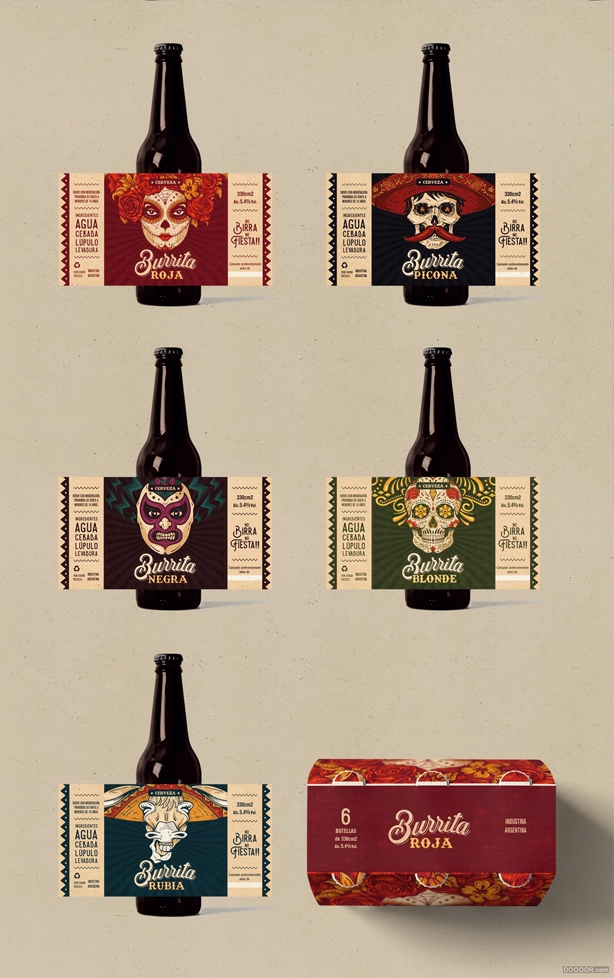 個(gè)性炫酷啤酒包裝，一起走進(jìn)小丑的奇幻旅程！