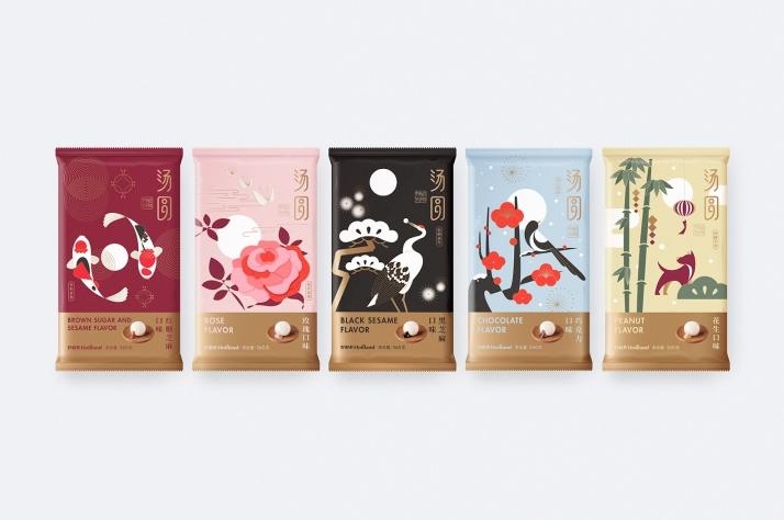 驚艷四座的國風(fēng)之美，中式湯圓包裝設(shè)計