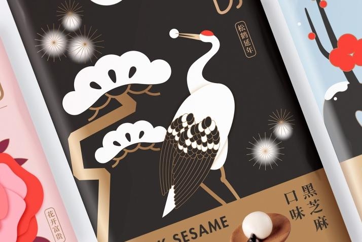 驚艷四座的國風(fēng)之美，中式湯圓包裝設(shè)計