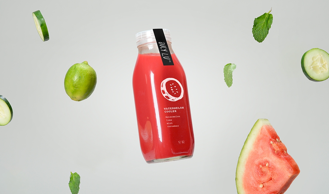 冷榨果汁和健康食品行業(yè)的品牌包裝設計